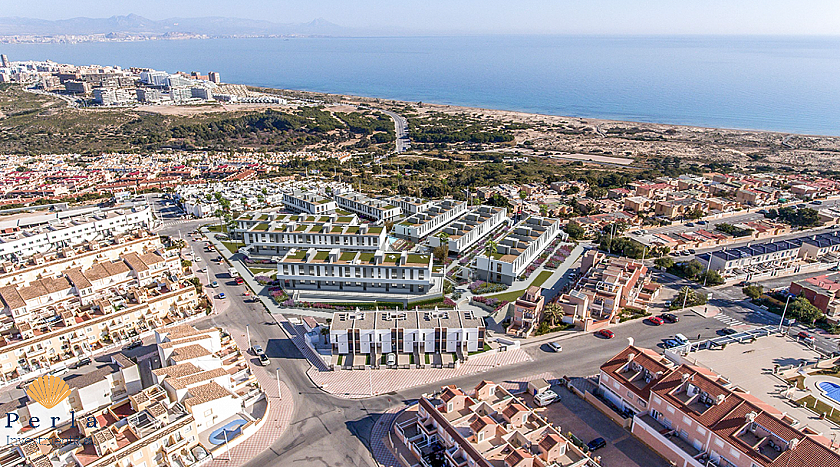 Apartamentos con jardín en Gran Alacant 