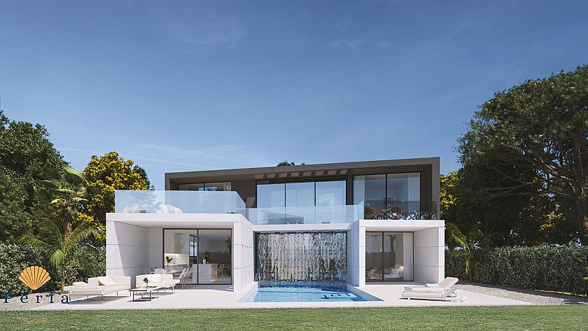 Stórglæsilegt einbýlishús við golfvöll – Úthverfi Murcia  - Perla Investments
