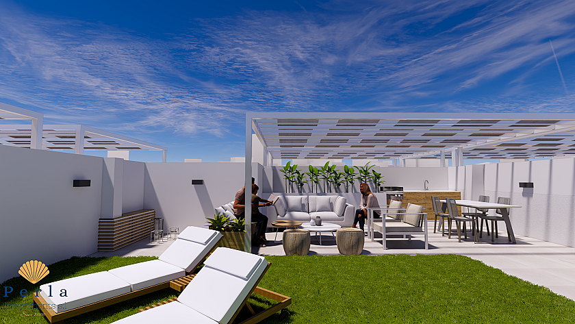 Stylish 2 bedroom bungalow with solarium - Perla Investments