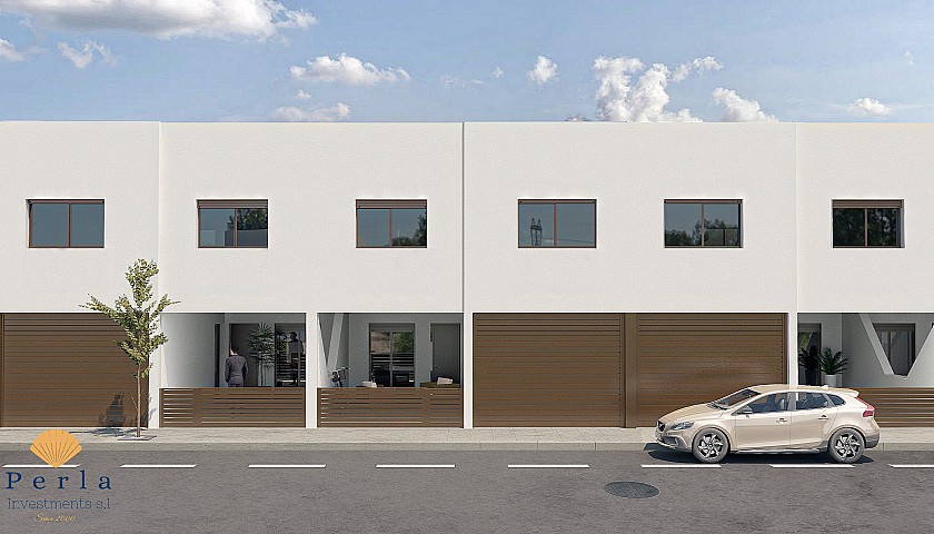 High quality 2-bedroom bungalow with solarium in Pilar de la Horadada 