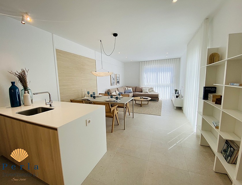 High quality 2-bedroom bungalow with solarium in Pilar de la Horadada 