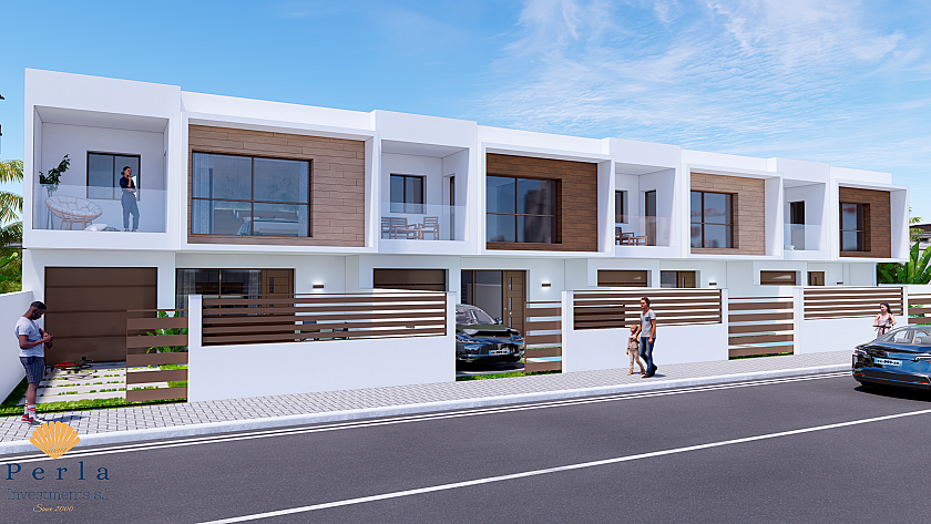 Modern terraced house in Los Alcázares - Perla Investments