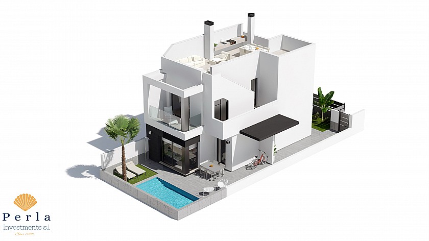 Chalet moderno cerca de la playa - Perla Investments