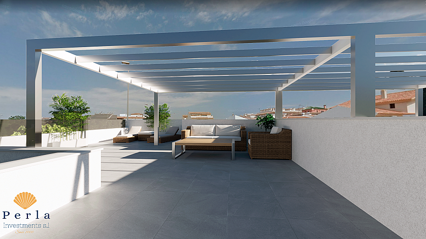 Bungalow con solarium en Horadada - Perla Investments