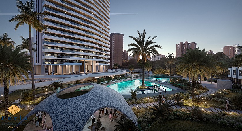 Apartamento unico en playa del poniente  - Perla Investments