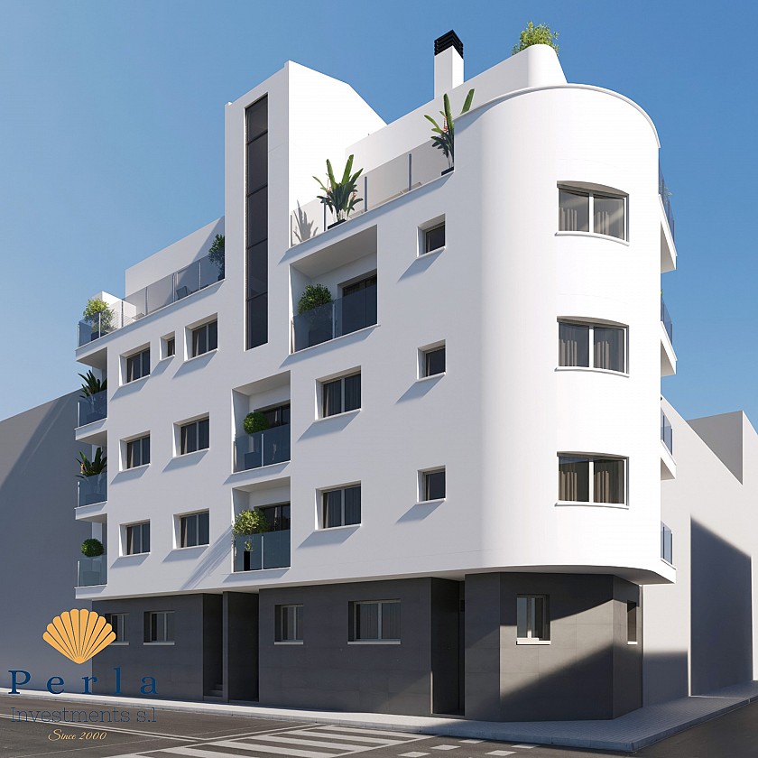 Nuevos apartamentos de una habitación en Torrevieja - Perla Investments