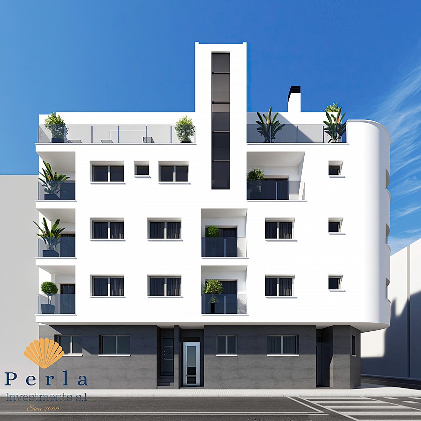 Apartamento de 2 habitaciones en Torrevieja - Perla Investments