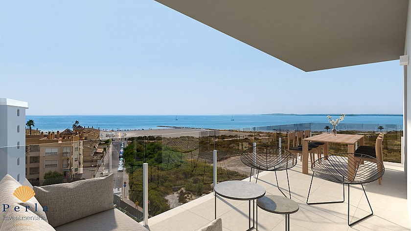 Penthouse apartment with 3 bedrooms close to beach - Perla Investments