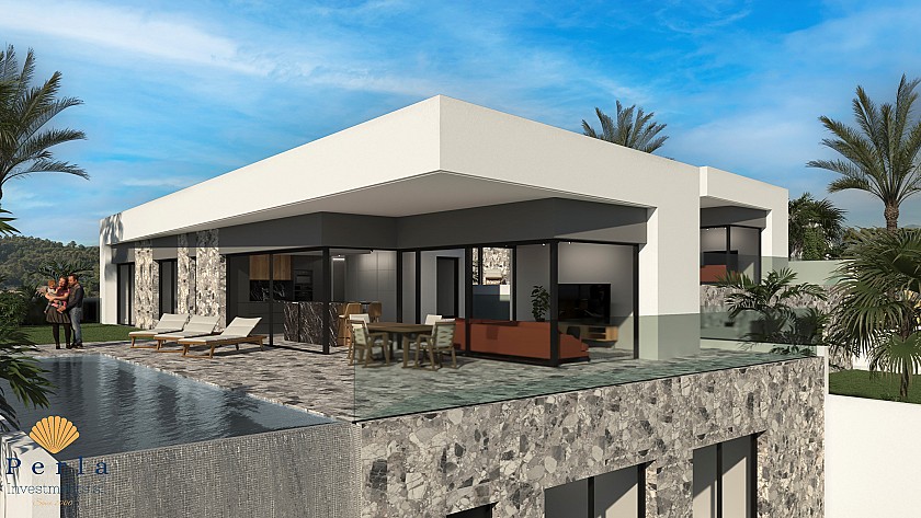 Stórkostleg lúxus villa á Benidorm - Perla Investments