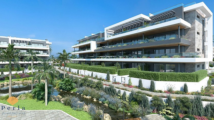 Ground floor apartment in a new beautiful complex in Torrevieja - Perla Investments
