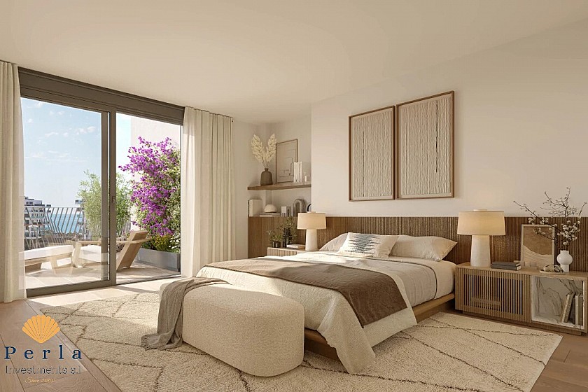Ático de 3 habitaciones en Villajoyosa