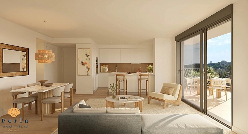 Ático de 3 habitaciones en Villajoyosa