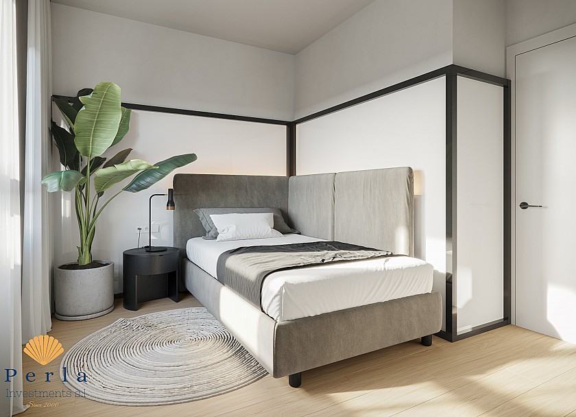 Bungalow en planta baja con 2 habitaciones 