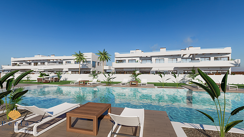 Bungalow en planta baja con terraza grande  - Perla Investments
