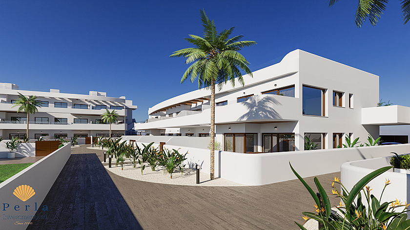 Bungalow en planta baja con terraza grande 