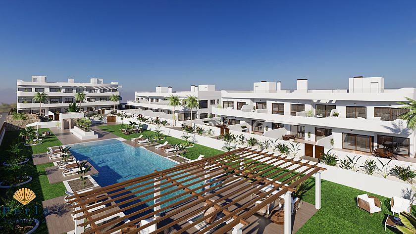 Bungalow con solarium en Los Alcázares
