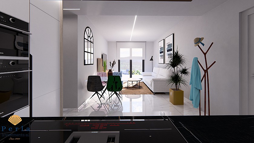 Precioso piso alto con solarium en La Finca